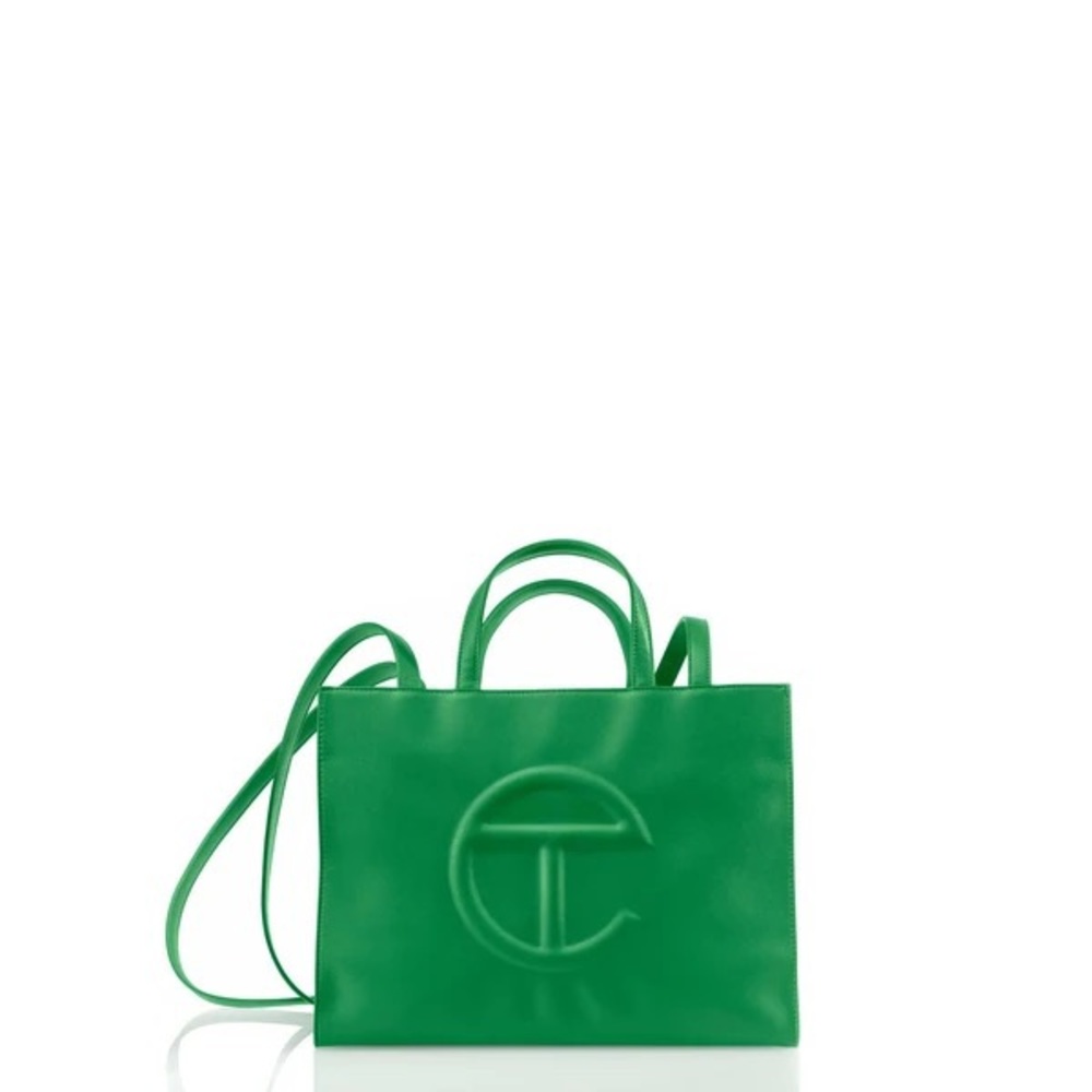 Telfar Medium Shopping Bag Green Screen
